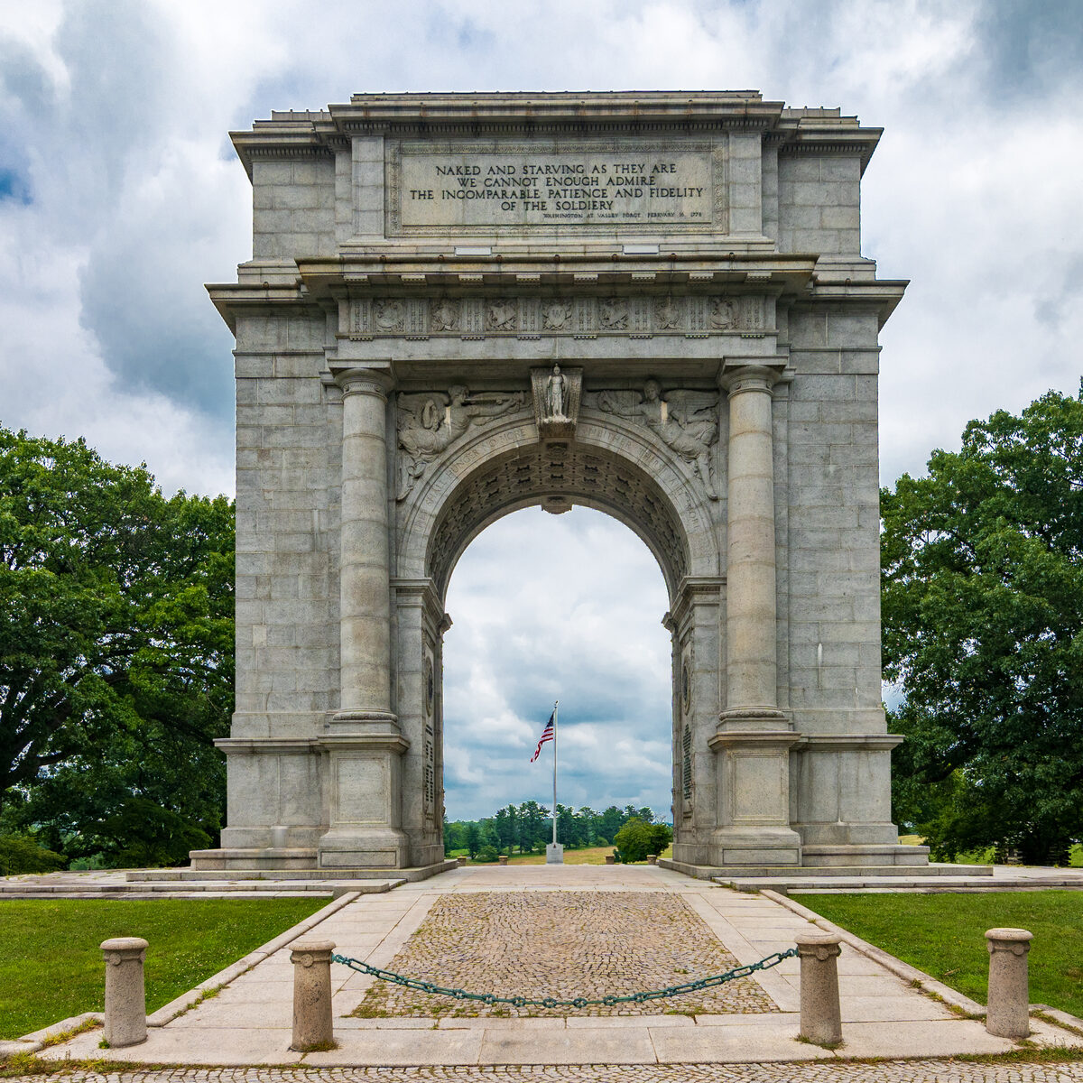 Monument at Valley Forge